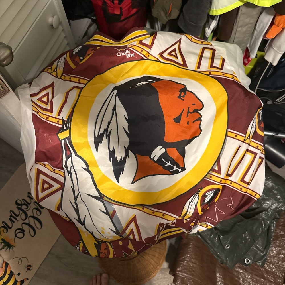 Vintage redskins NFL Team puffer jacket